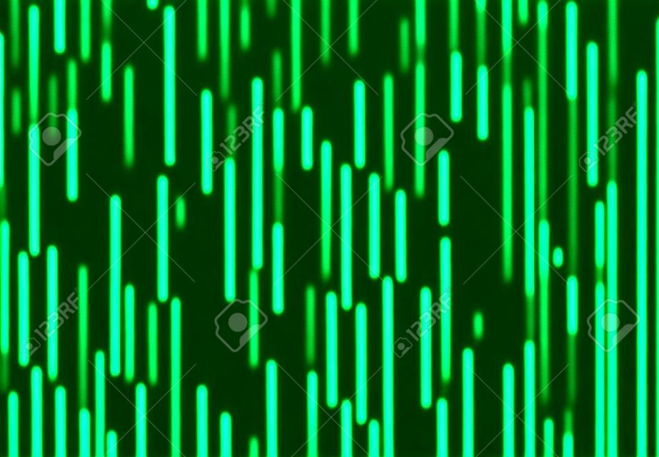 Fundo de vetor de matriz de código binário de dados de computador e tecnologia digital. Padrão de números verdes com fluxos de zero e um dígito na tela preta, segurança na internet e pano de fundo do ciberespaço