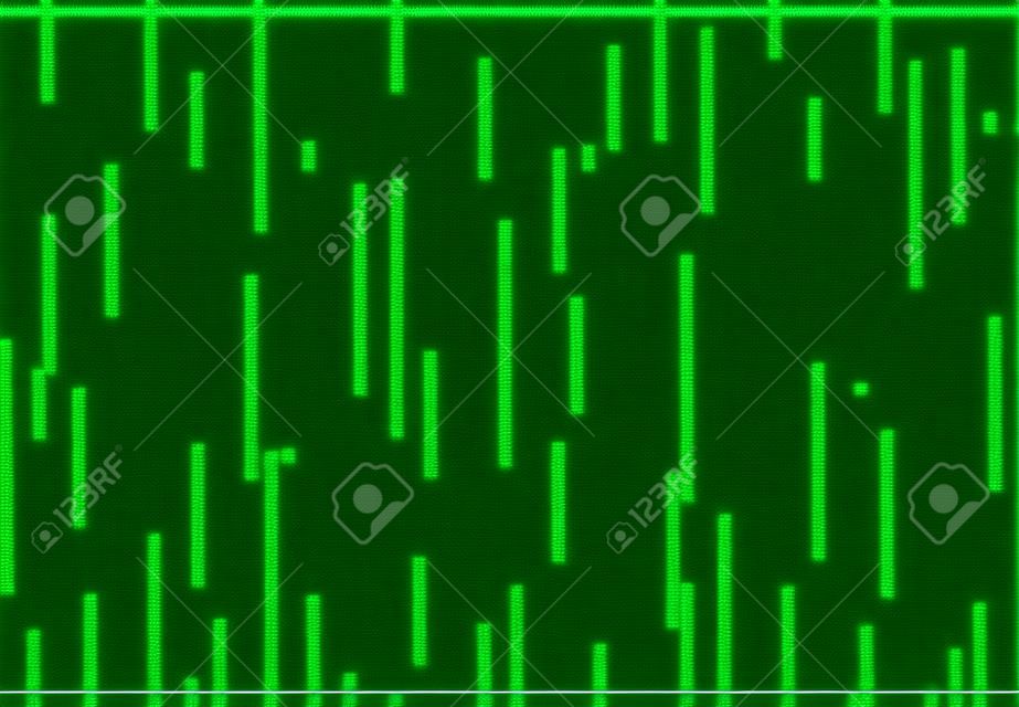 Binary code matrix vector background of computer data and digital technology. Green numbers pattern with streams of zero and one digits on black screen, internet security and cyberspace backdrop