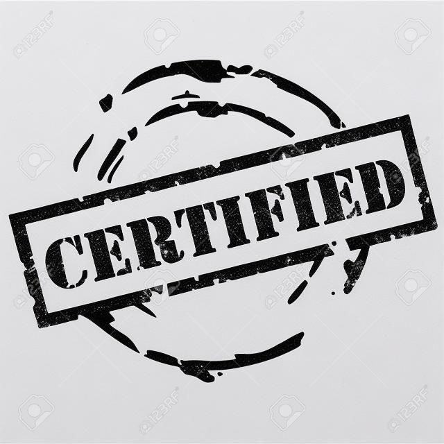 Pieczątka Certified