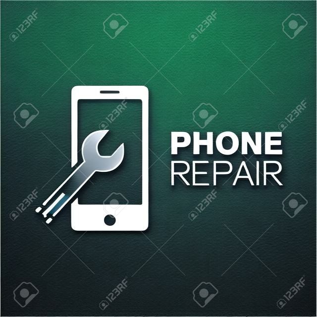 Vector logo for phone repair