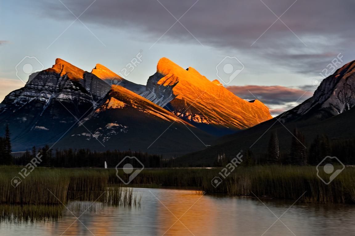 Vermillion Lakes, Parque Nacional Banff, Alberta, Canadá