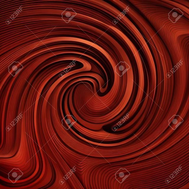Abstract background of chocolate colored, smoothly textured folds