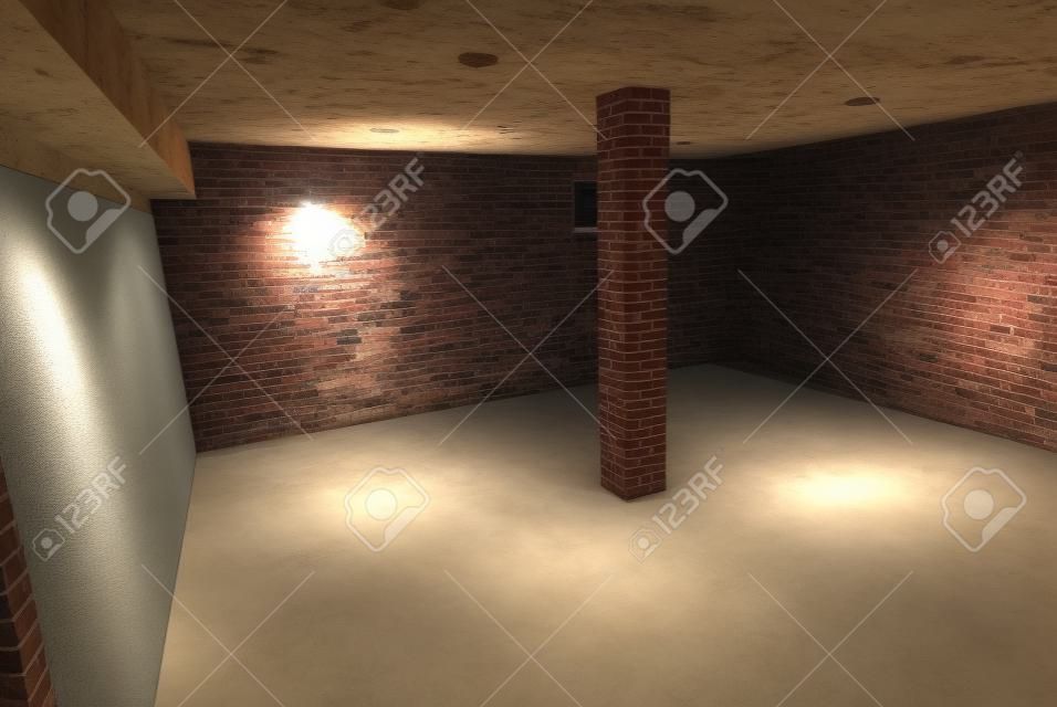 広大な地下室の内部を再構築します。
