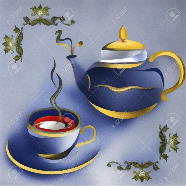 茶壺和杯子