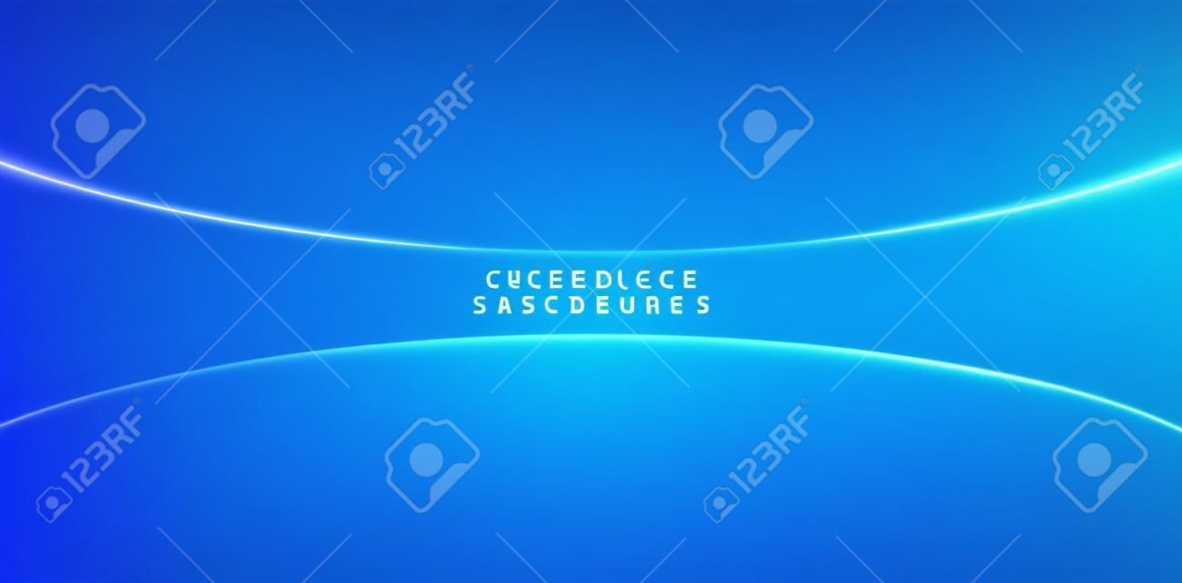 abstract blue backgrounds with space curve design, for sign corporate, advertisement business, social media post, billboard agency advertising, ads campaign, motion video, landing page, website heade