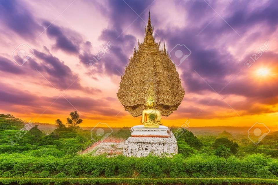Buddha statue of wat tham pha daen temple, Famous temple of Sakon nakhon,Thailand