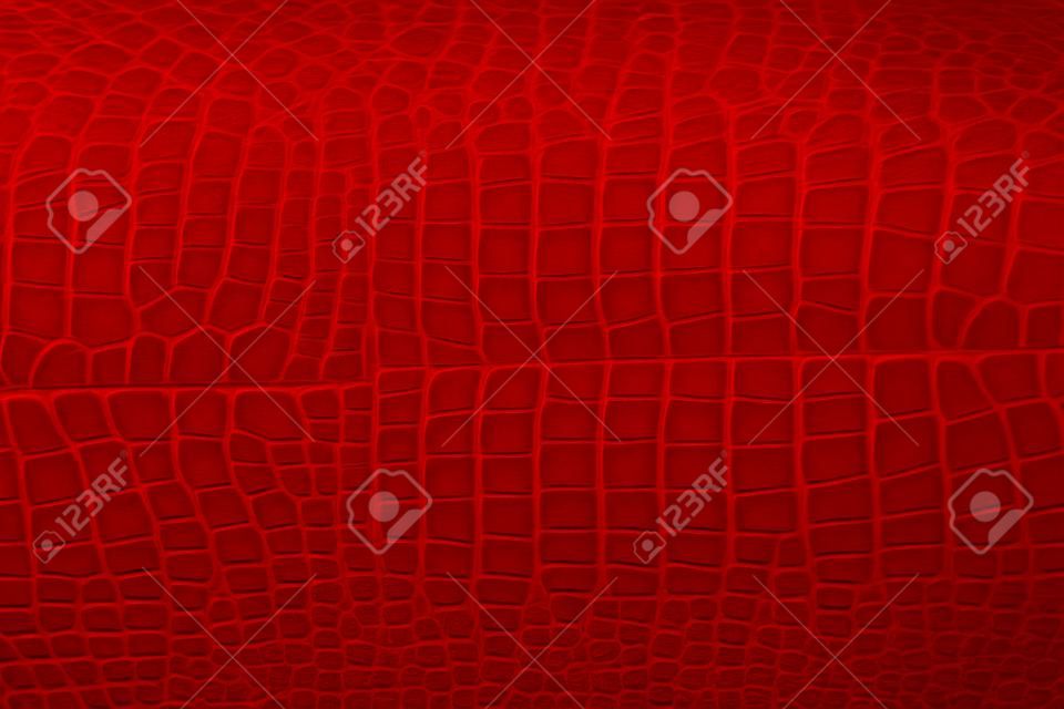 紅色鱷魚皮紋理作為牆紙