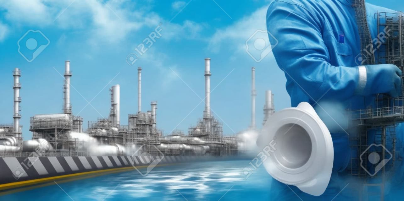 Engineers work for oil refineries.