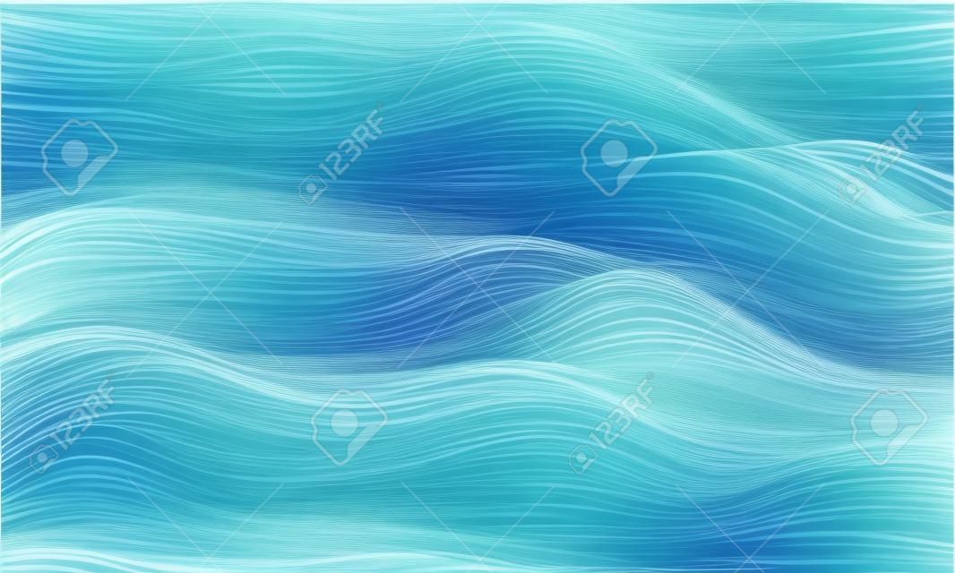 soft swaying water wave line background