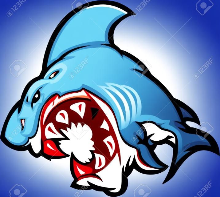 Акула изображения мультфильм Mascot