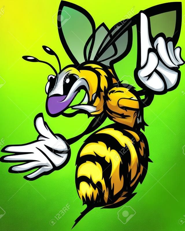 Hornet Bee Wasp Cartoon Bild