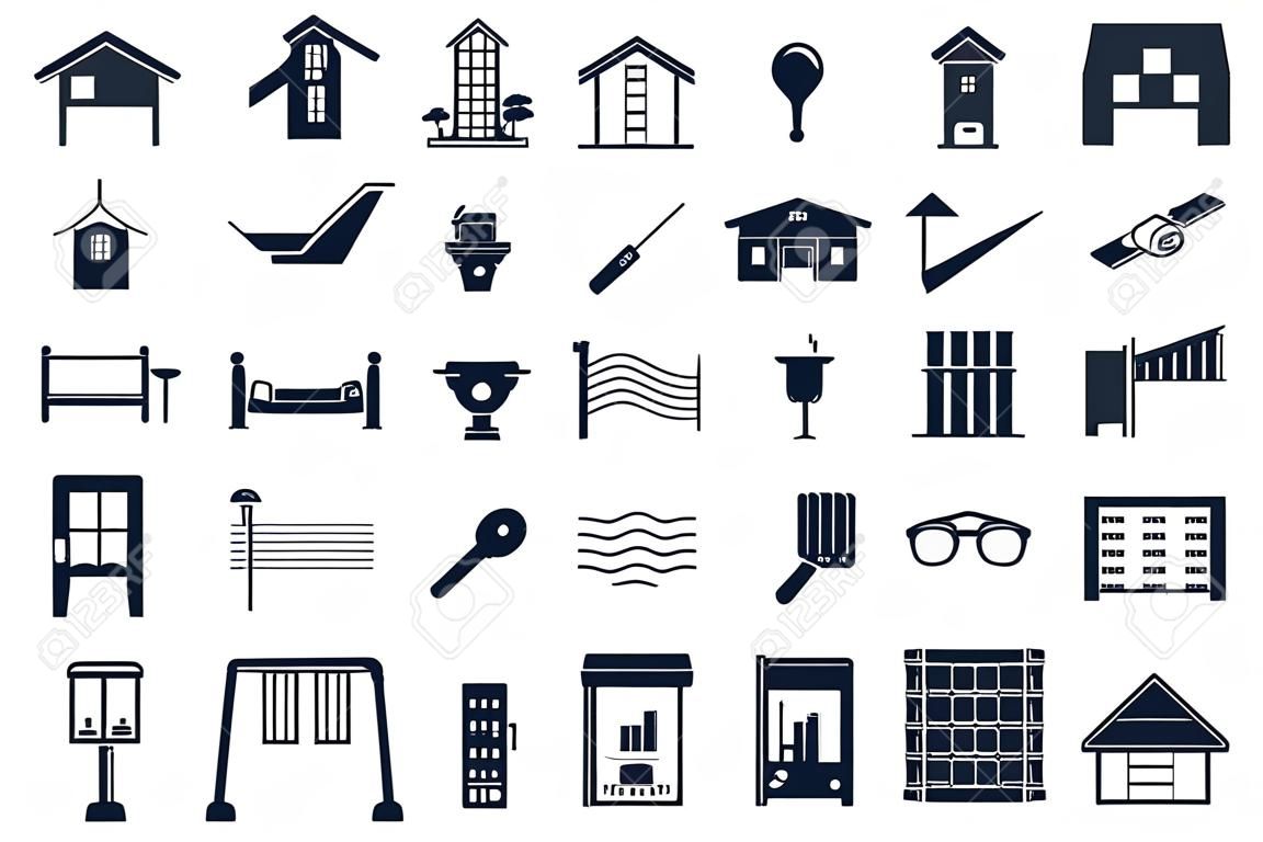 Professionelle Real Estate Icons Pack