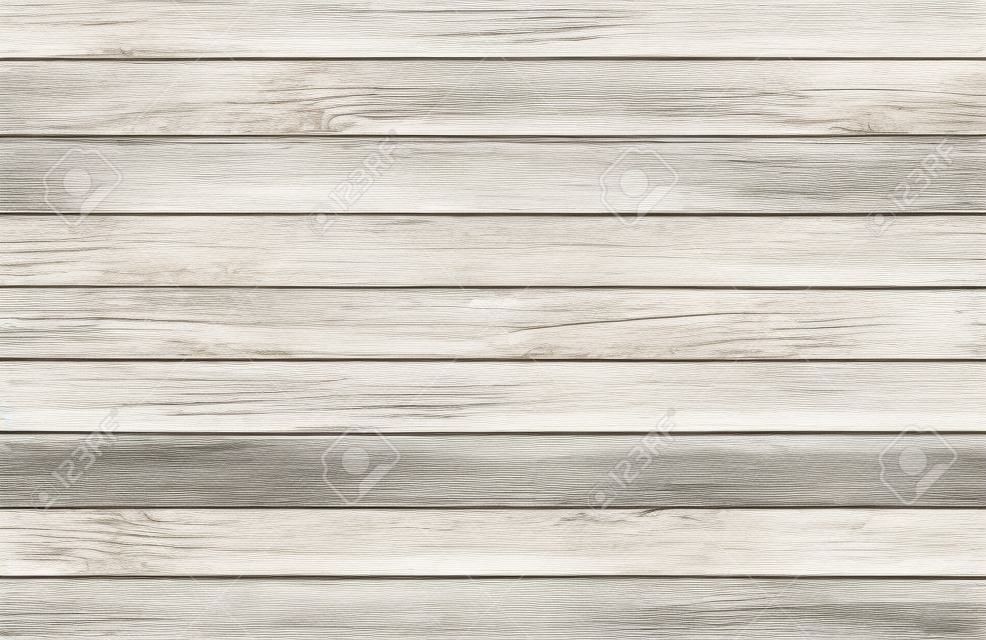 Fondo de grunge de textura de tablón de madera blanca pintada