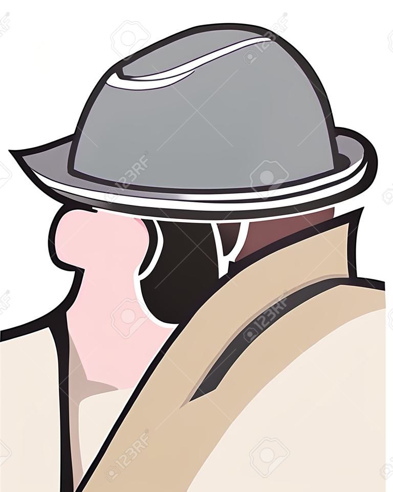 illustration of the spy
