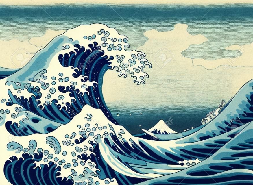 Hokusai wave