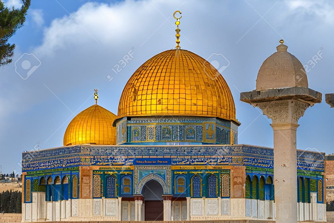 이스라엘 예루살렘의 바위 돔