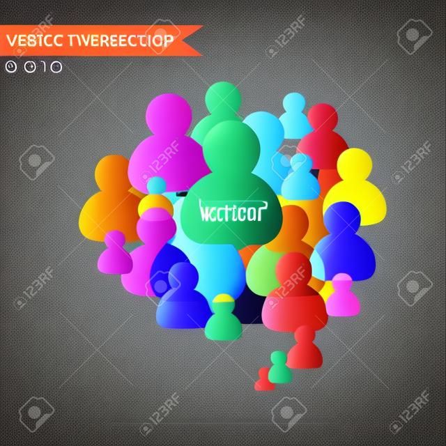 Diseño colorido del vector para el diseño de flujo de trabajo, diagrama, opciones numéricas, diseño web, infografía