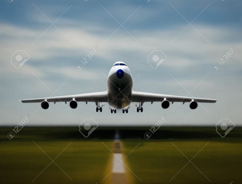 airplane taking off