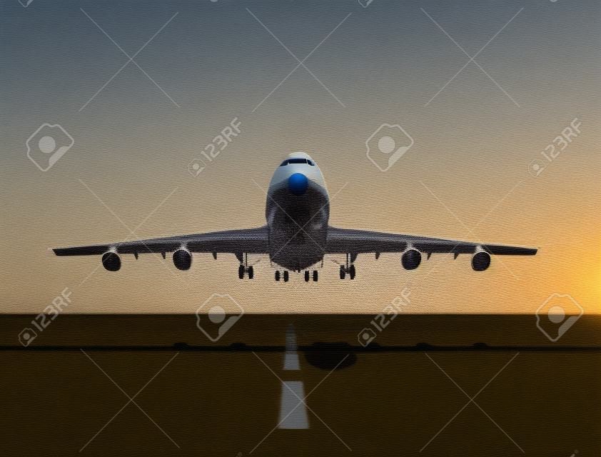airplane taking off