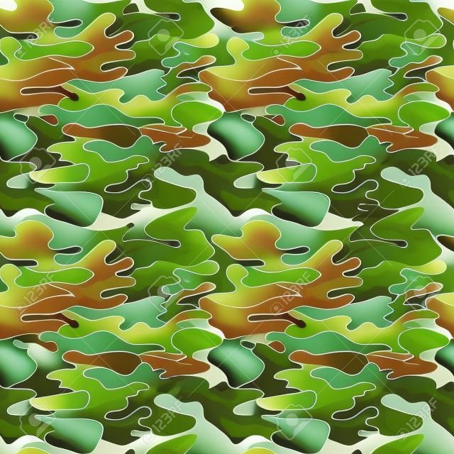 Camouflage pattern background seamless