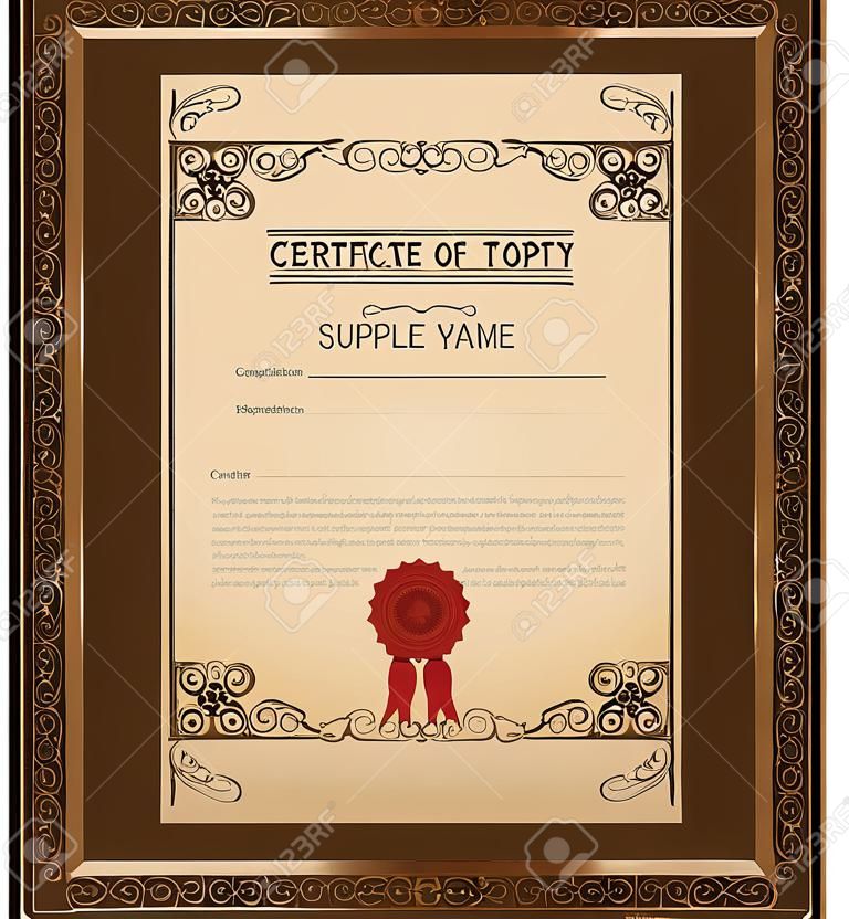 Certificate of Completion Template.