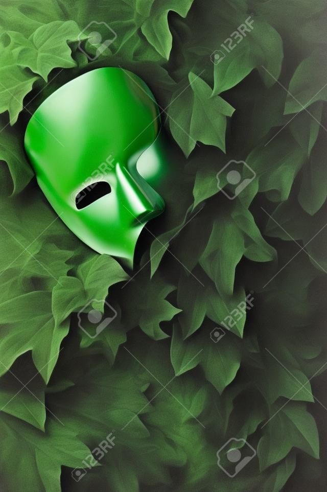 Masquerade - Phantom of the Opera Masker on Ivy Wall