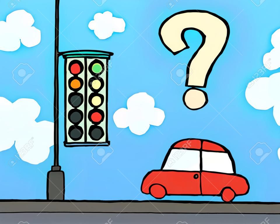 Odd traffic lights