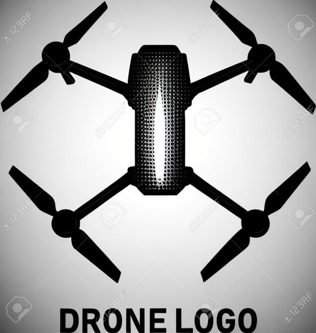 Vecteur de logo de drone
