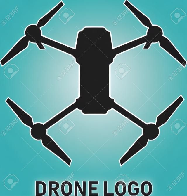 Drone logo vector