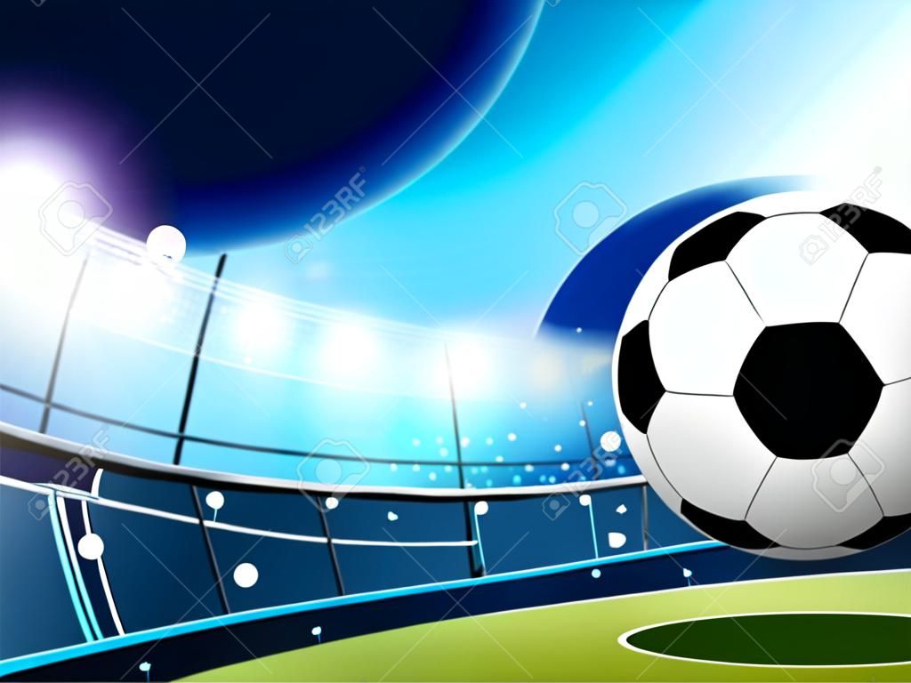 Abstract football background 
