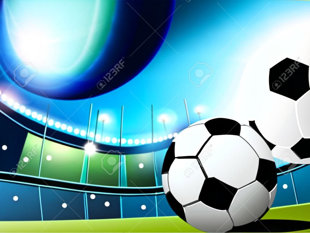 Abstract football background 