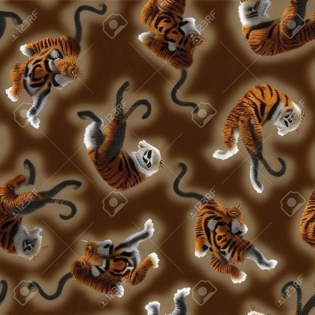 modèle de tigre