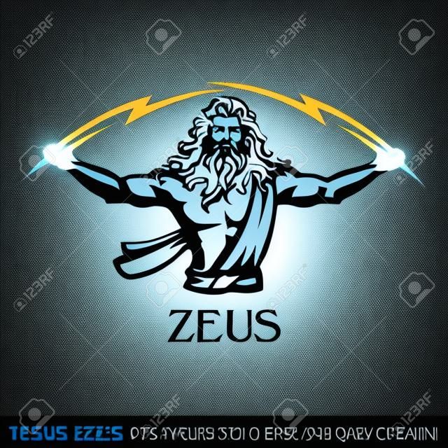 Zeus illustrazione vettoriale