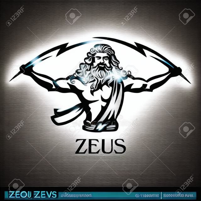 Ilustracja wektorowa Zeusa