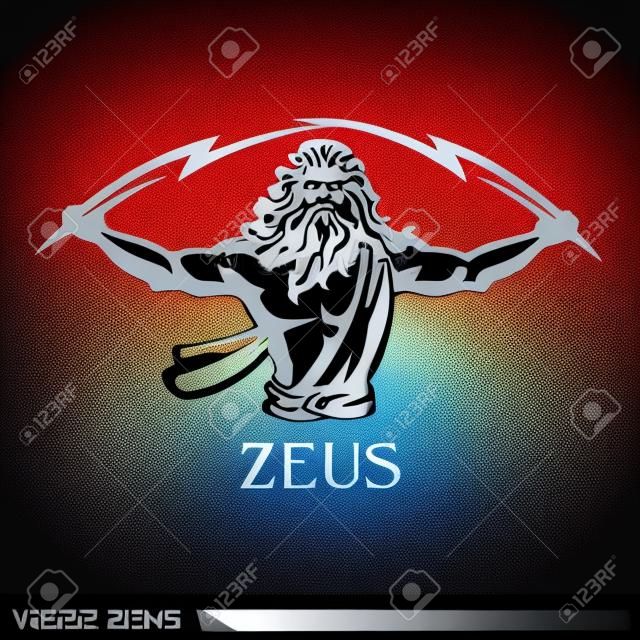 Ilustracja wektorowa Zeusa