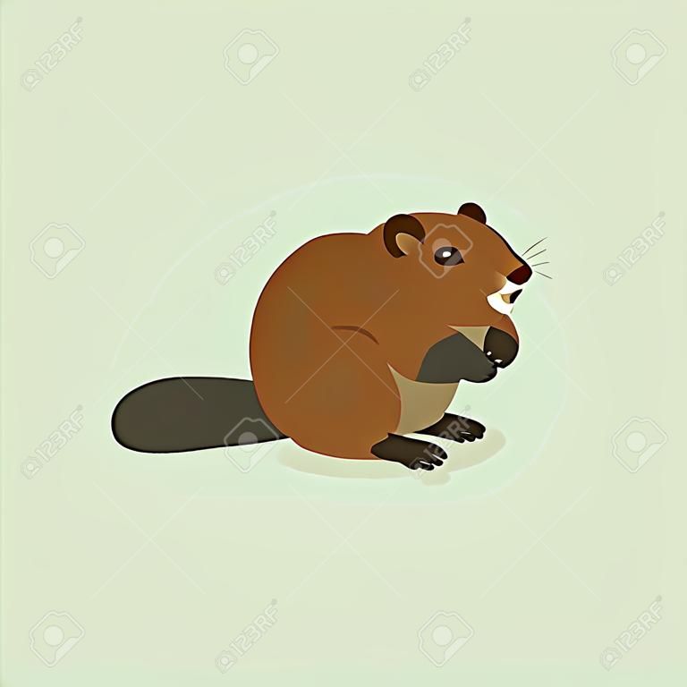 Illustration of a chipmunk