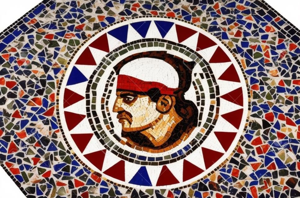 Korsische Flagge Mosaik