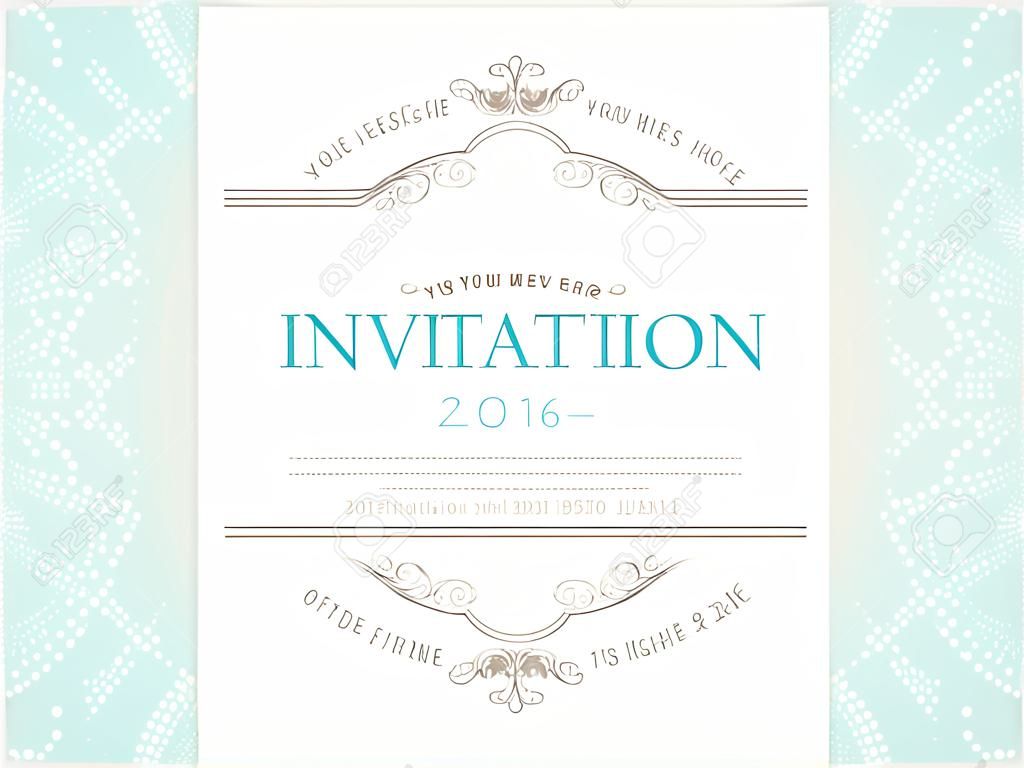 Diseño invitación