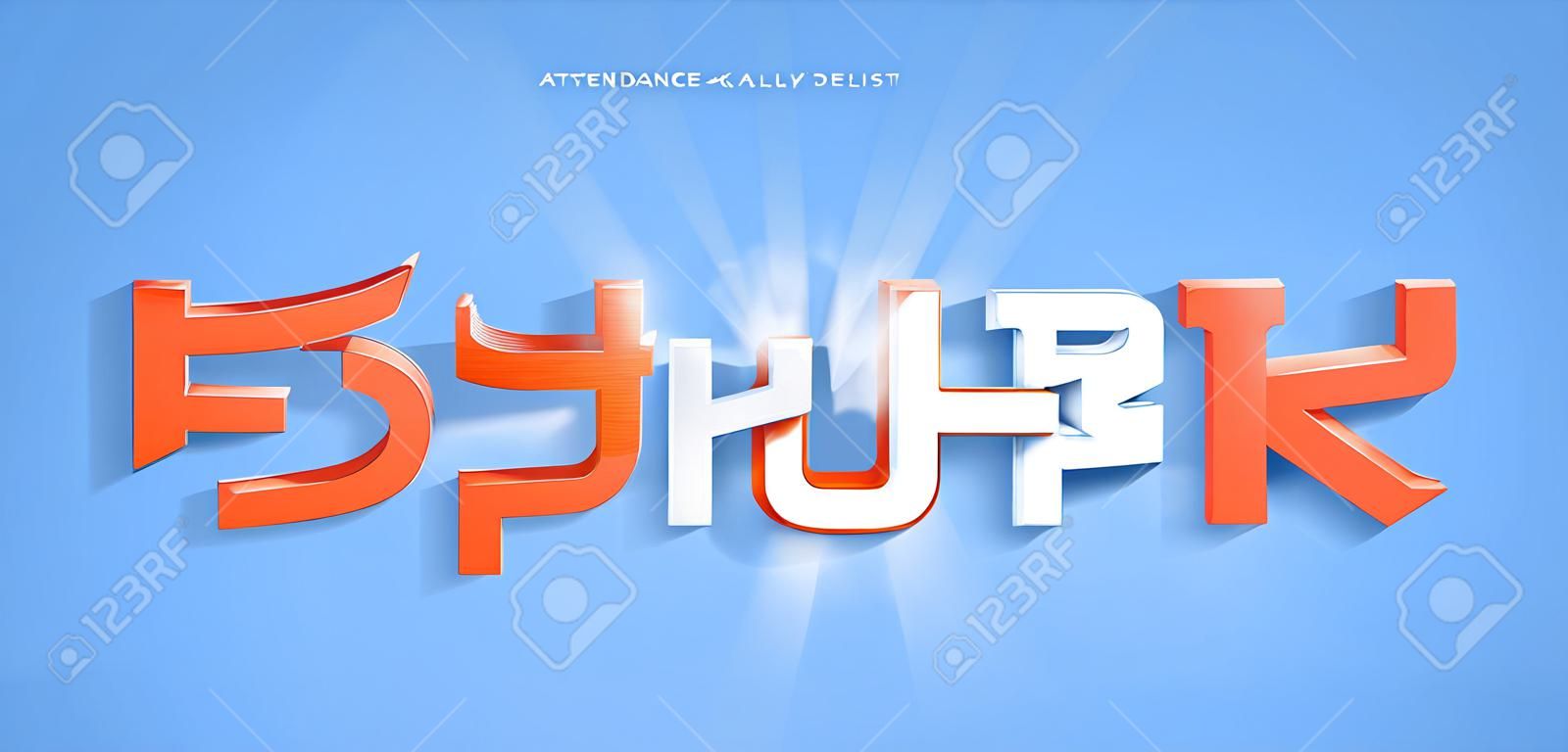 Korean vector alphabet. Alphabet Letters / attendance check