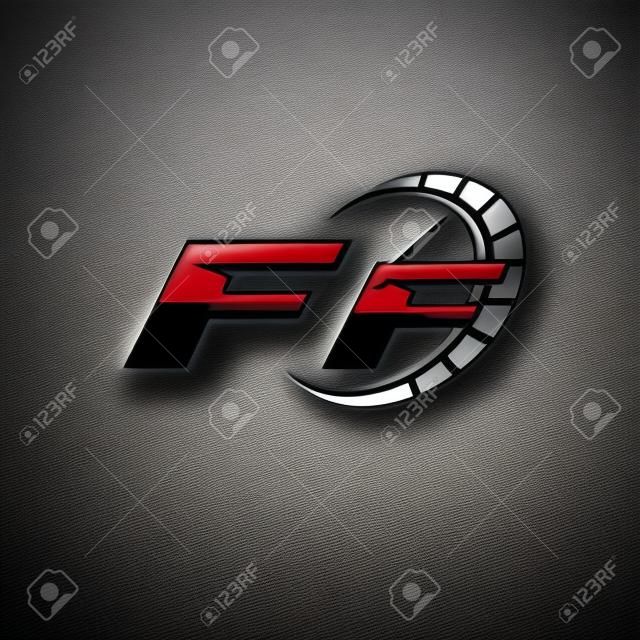 GM Logo Initial Monogram With Speed Meter Style Design In Black Background.  Racing Speed Logo Letter, Speedometer Monogram Design. Royalty Free SVG,  Cliparts, Vectors, and Stock Illustration. Image 179078981.