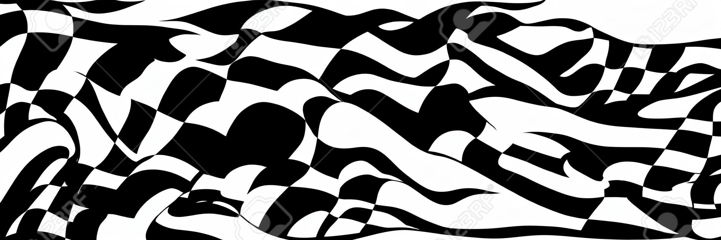 Checkered flag - symbol racing