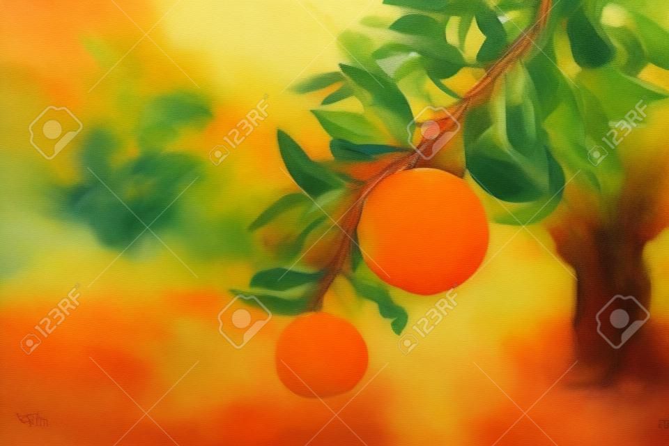 Árvore laranja