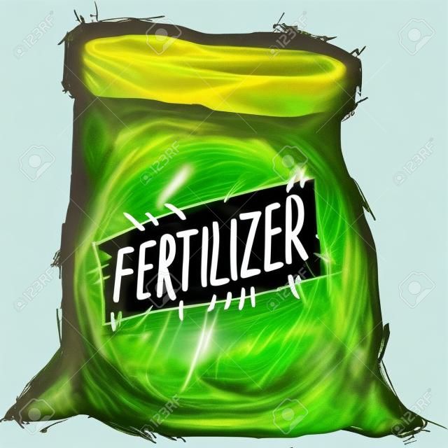Bag of fertilizers 
