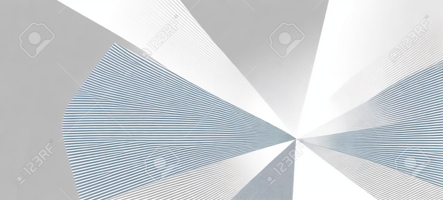 Abstract geometric white and gray color background. Vector illustration eps10
