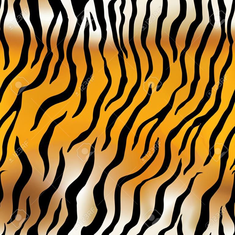 Seamless texture of tiger skin