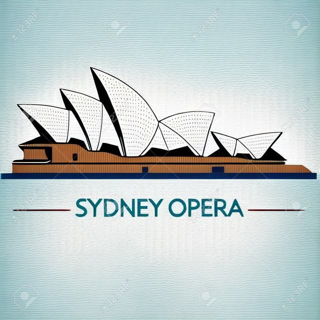 Opera di Sydney, vettore in Australia per le tue idee