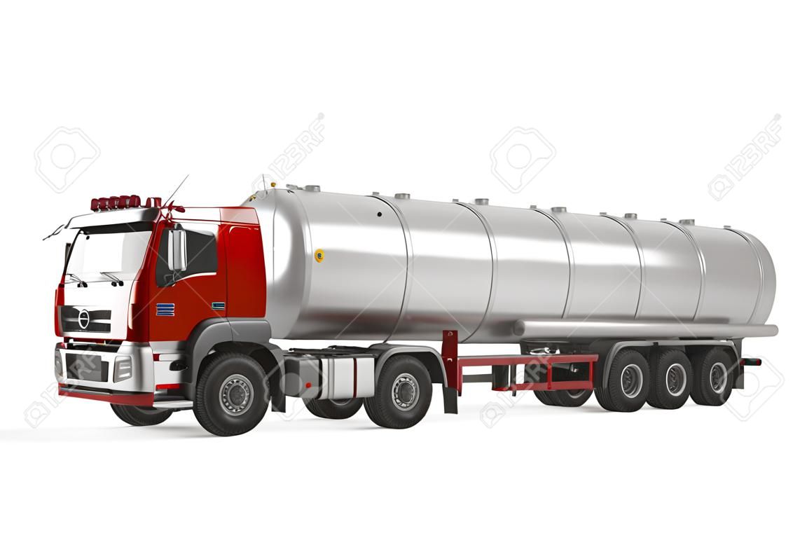 Combustible camión cisterna de gas aisladas
