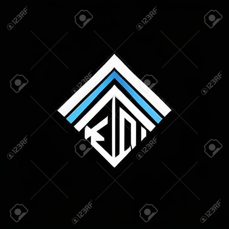 EM letter logo creative design with vector graphic, EM simple and modern logo.