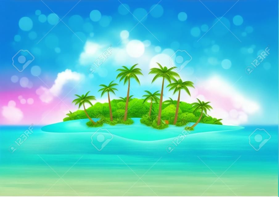 tropical island 