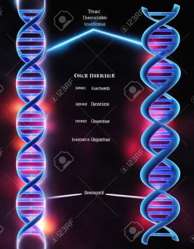 La molécula de ADN es una doble hélice